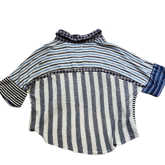 We the Free People The Stripe is Right Top Sz S - Picture 4 of 6